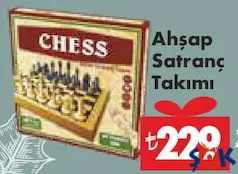 AHŞAP SATRANÇ TAKIMI fiyat ve kampanya bilgisi